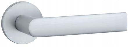 Deurkruk Rewa Rond Mat Chroom Slank STIJL - 7mm Rozet