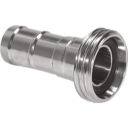 Melkkoppeling 65 X 1/6'' X 40mm Slangpilaar RVS EPDM