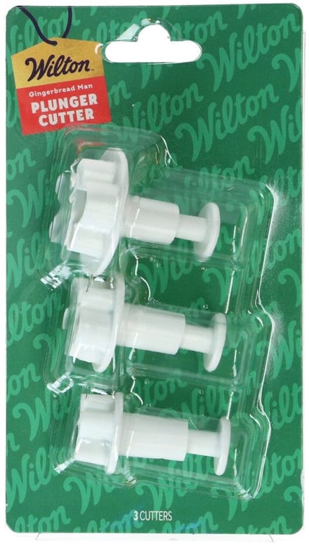 Wilton Plunger Uitsteker Peperkoekman set/3