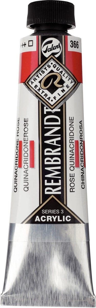 Rembrandt Acryl Verf Serie 3 Quinacridone Rose (366)
