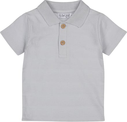 Dirkje Jongens Poloshirt - Light blue