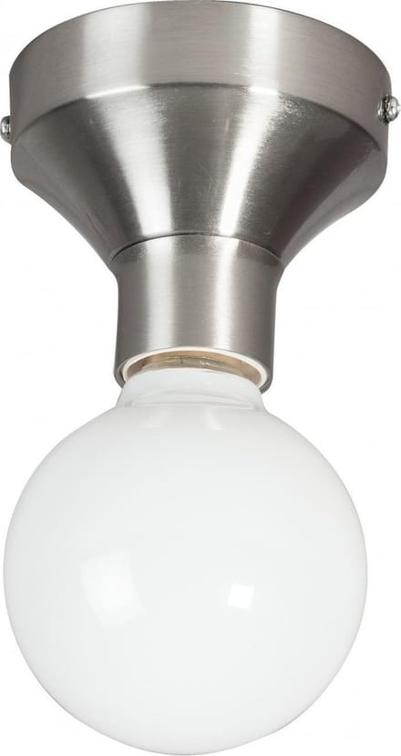 Plafondlamp Tasso RVS kleur