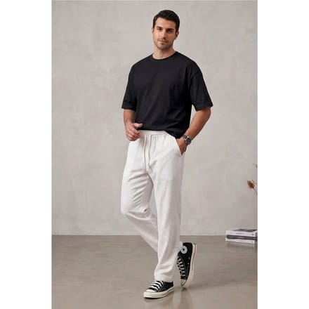 Heren Rechte Woven Broek