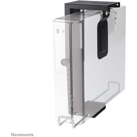 Neomounts CPU-D075BLACK/LK CPU houder - vergrendelbaar - max 10 kg - universeel