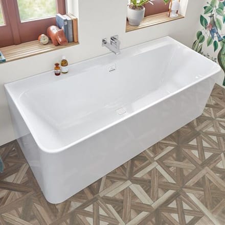 Villeroy & Boch Collaro pre-wall bathtub Duo 179.5 x 79 cm UBA180COR9CS00VP01