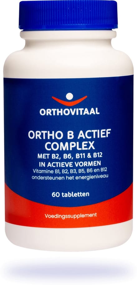 Orthovitaal Ortho Vitamine B Complex Actief 60 tabletten