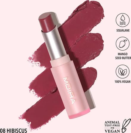 Moira Signature Lipstick 008 Hibiscus