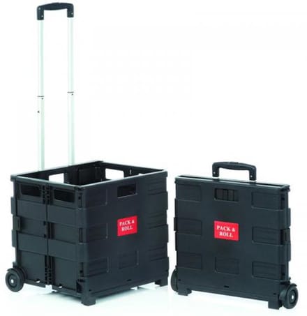 Seco opvouwbaar krat - zwart - tot 35kg