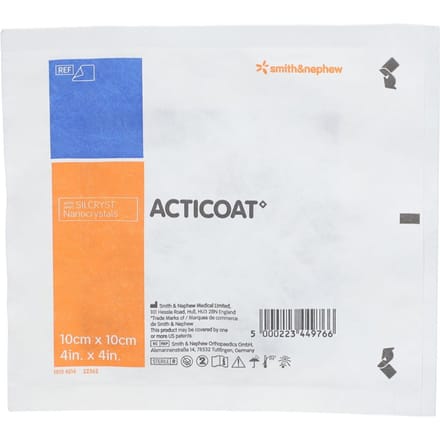 Acticoat Verb Individueel 10x 10cm 66000791