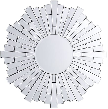 VIRE - Wandspiegel - Zilver - MDF