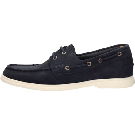Hugo Boss - Schoenen - Donkerblauw - Heren - Maat 46 -