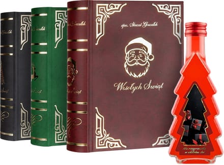 Bimberek - Feestelijke Drankboek - Kerst - Met Fles en Glazen