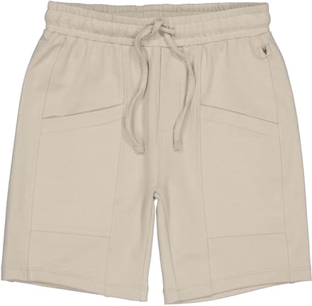 Levv - Rink1 jongens sweat short - Light Taupe