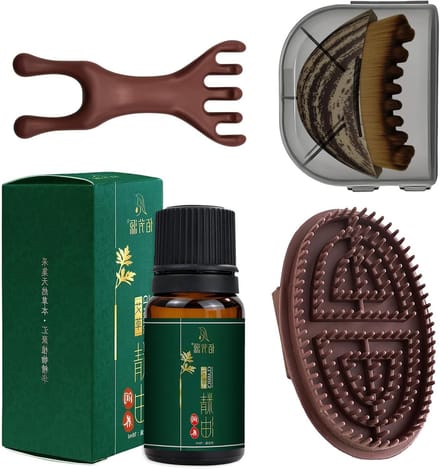 Massage Borstel Set - Meridian Borstel Lymfedrainage - Ontspanning Lichaam - 3 Delige Set