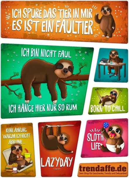 Schattige koelkastmagneten set met luiertjes en grappige spreuken
