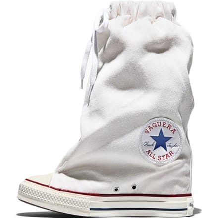 Vaquera x Converse Dames Chuck Taylor All Star XHi Slouch Wedge 'Wit' 36.5 white