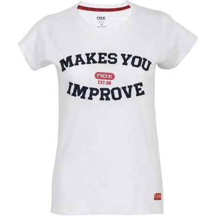 Dames-T-shirt Nox Casual Letras