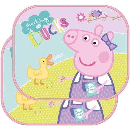 Peppa Pig auto zonnescherm