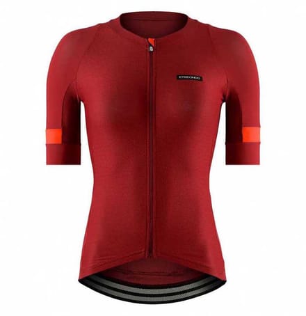 Etxeondo Mendia Korte Mouw Wielertrui Rood L Man