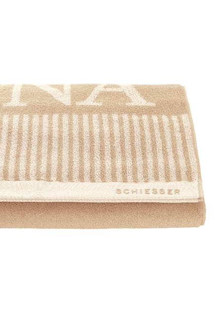 Saunahanddoek 75x200 zandkleur - SCHIESSER Home 75*200