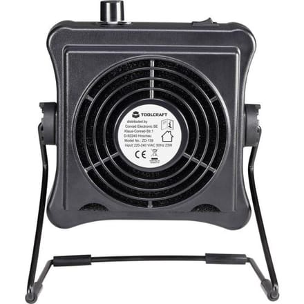TOOLCRAFT ZD-159 Soldeerdampafzuiging 220 V/AC, 240 V/AC 23 W 10 m³/h, 72 m³/h
