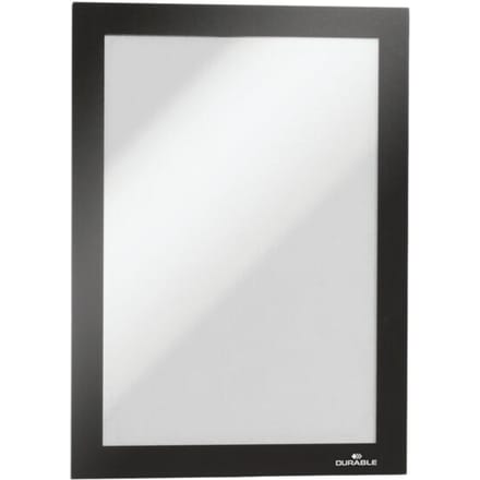 Informatiekader Duraframe - A5 formaat - zwart - 10 stuks
