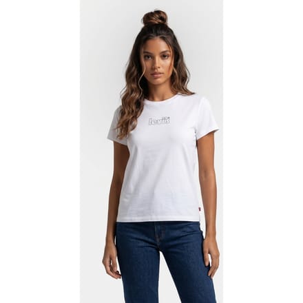 Levi's Lse The Perfect Tee Graphic Tees Poster Größe: S | Hemden Outlet | Damen