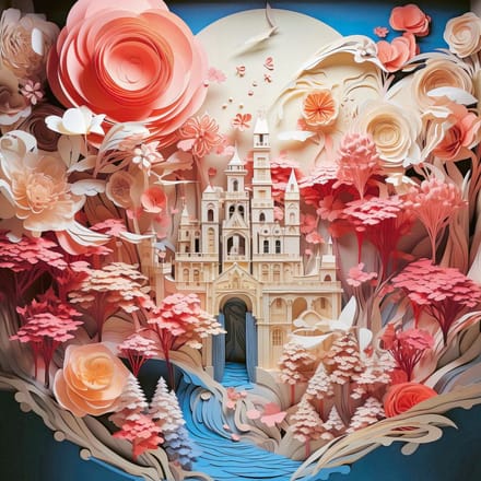 Heye puzzel White Castle 1000 stukjes vierkant puzzelspel.