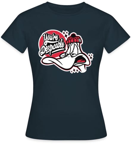Looney Tunes Daffy Duck Despicable T-Shirt Dames
