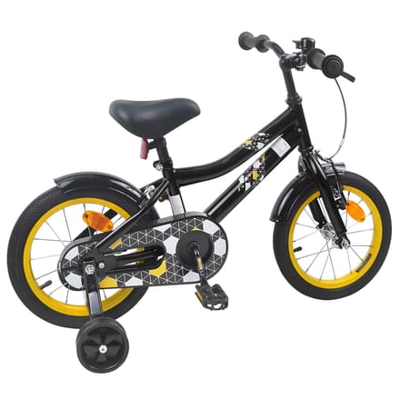 vidaXL - Kinderfiets - 12 - Inch - voor - 2-4 - jaar - oud - Zwart