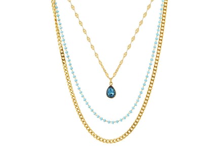 Di Lusso stainless steel layercollier Emmée