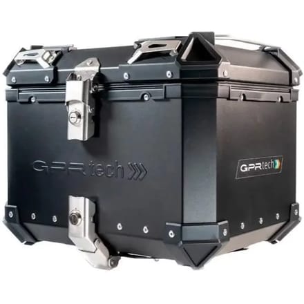 Top case motorfiets van aluminium met specifieke plaat inbegrepen GPR Tech Suzuki V-Strom Dl 650 2012/2016 E3
