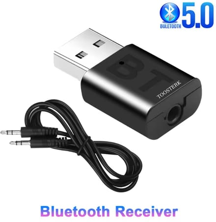 USB Bluetooth 2-in-1 – 5.0 Adapter – Draadloze Zender en Ontvanger voor Computer, TV, Laptop, Speaker en Headset