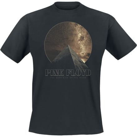 Pink Floyd T-shirt - Pyramid Circle - S tot 3XL - voor Mannen - zwart