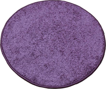 Karpet Batan - Paars - 133 cm Rond
