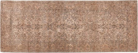 Nordal vloerkleed karma geweven nude 75 x 200