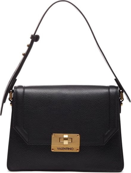 Valentino Bags Girello Leren Schoudertas VBP03I04NERO