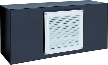 Onzichtbare Kluis Achter Ventilatorrooster - Wandmontage Geheime Opbergbox [12L]
