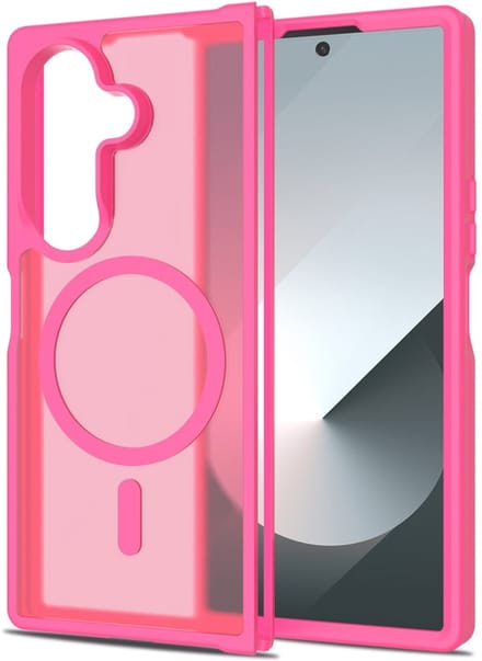 Cityhoesje - Backcover - Geschikt voor - Samsung Galaxy Z Fold 7 - Roze