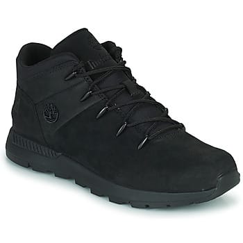 Timberland Sprint Trekker Mid - Schoenen - Kinderen Jet Black Nubuck 36