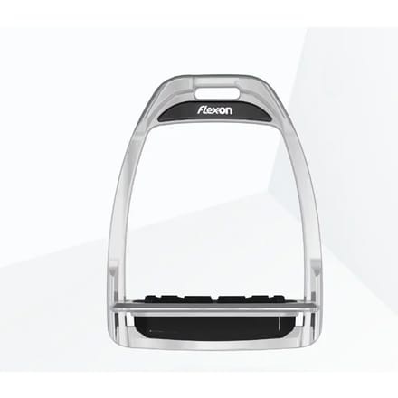 Aluminium Plat Grip Zwart Stirrup Flex-On Hunter H
