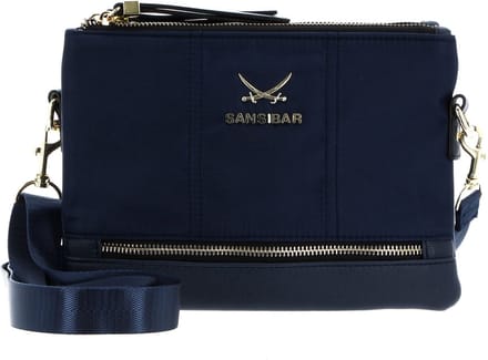 Sansibar Schoudertas Gordeltas Zip Bag Ocean Blauw