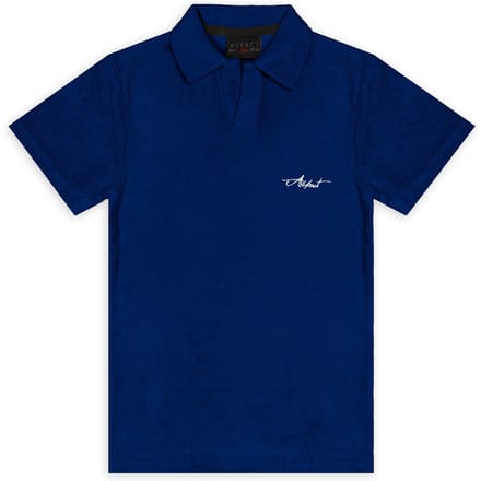 Aspact Kids Terry Polo Blue Größe: 92 | Hemden Outlet | kids | Blau