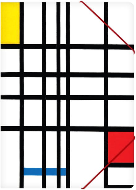 Lanzfeld Mondriaan - Documentenmap A4 - Met Elastiek - Composition II - A4-formaat