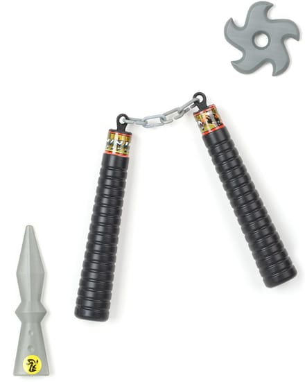 Vegaoo - Ninja set met nunchaku voor kinderen