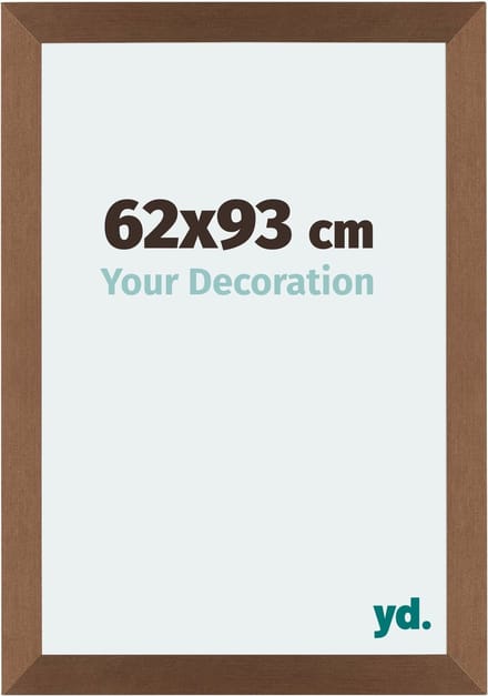 Your Decoration - Fotolijst 62x93 cm - MDF - Koper Decor - Mura