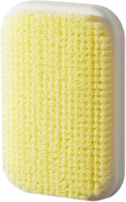Wandgemonteerde douche scrubber voor rug en lichaam - grote exfoliërende borstel handvrij
