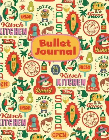 Kitsch Kitchen Bullet Journal El Restaurante