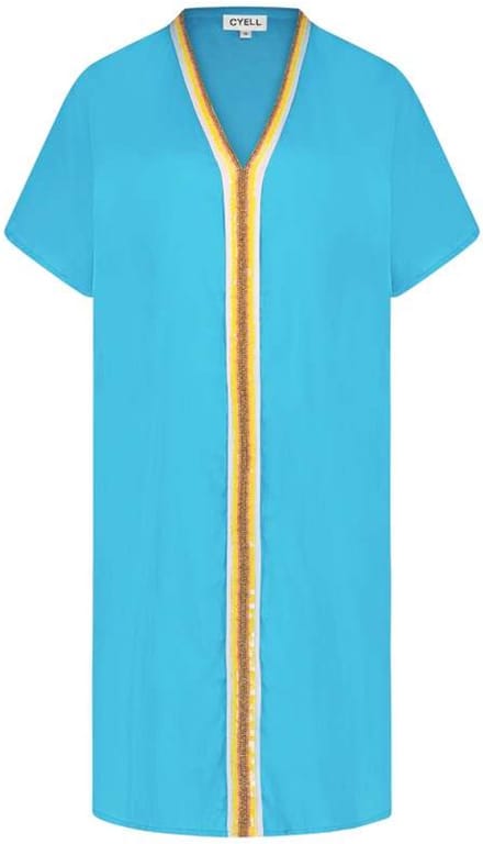 cyell aqua jurk maat S