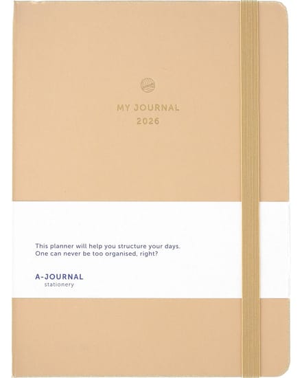 My Journal - Agenda 2026 - A5 - beige